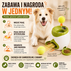 Interaktywny Dozownik Smakołyków z Piłką dla Psa