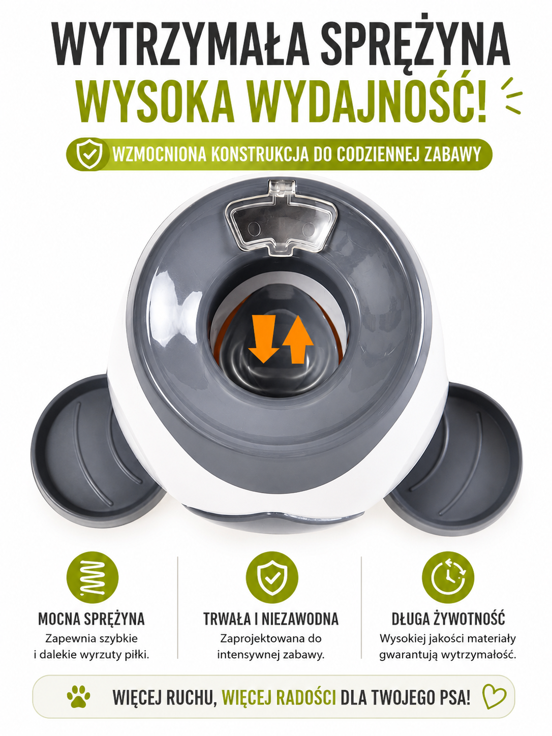 Interaktywny Dozownik Smakołyków z Piłką dla Psa