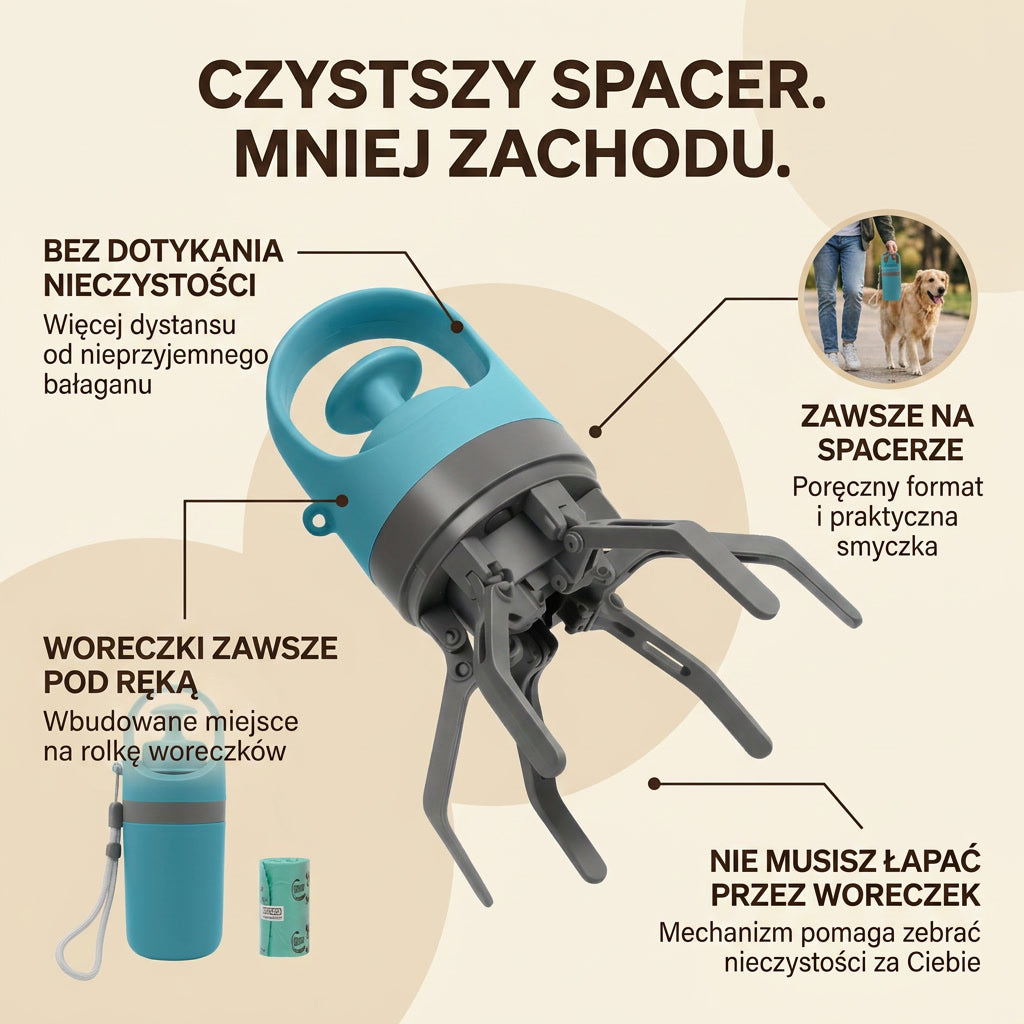 Łapka do Sprzątania po Psie